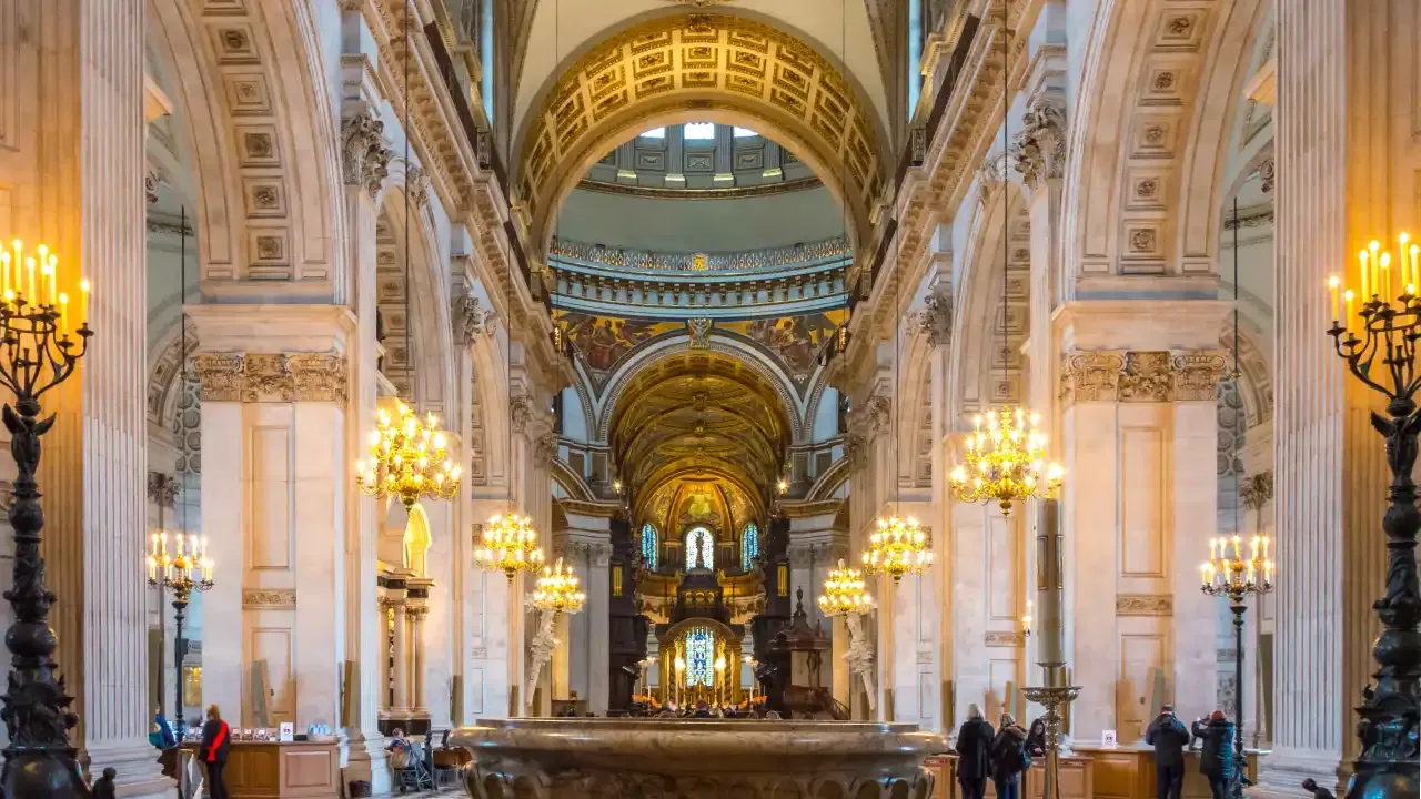 The Nave of St Paul's Cathedral