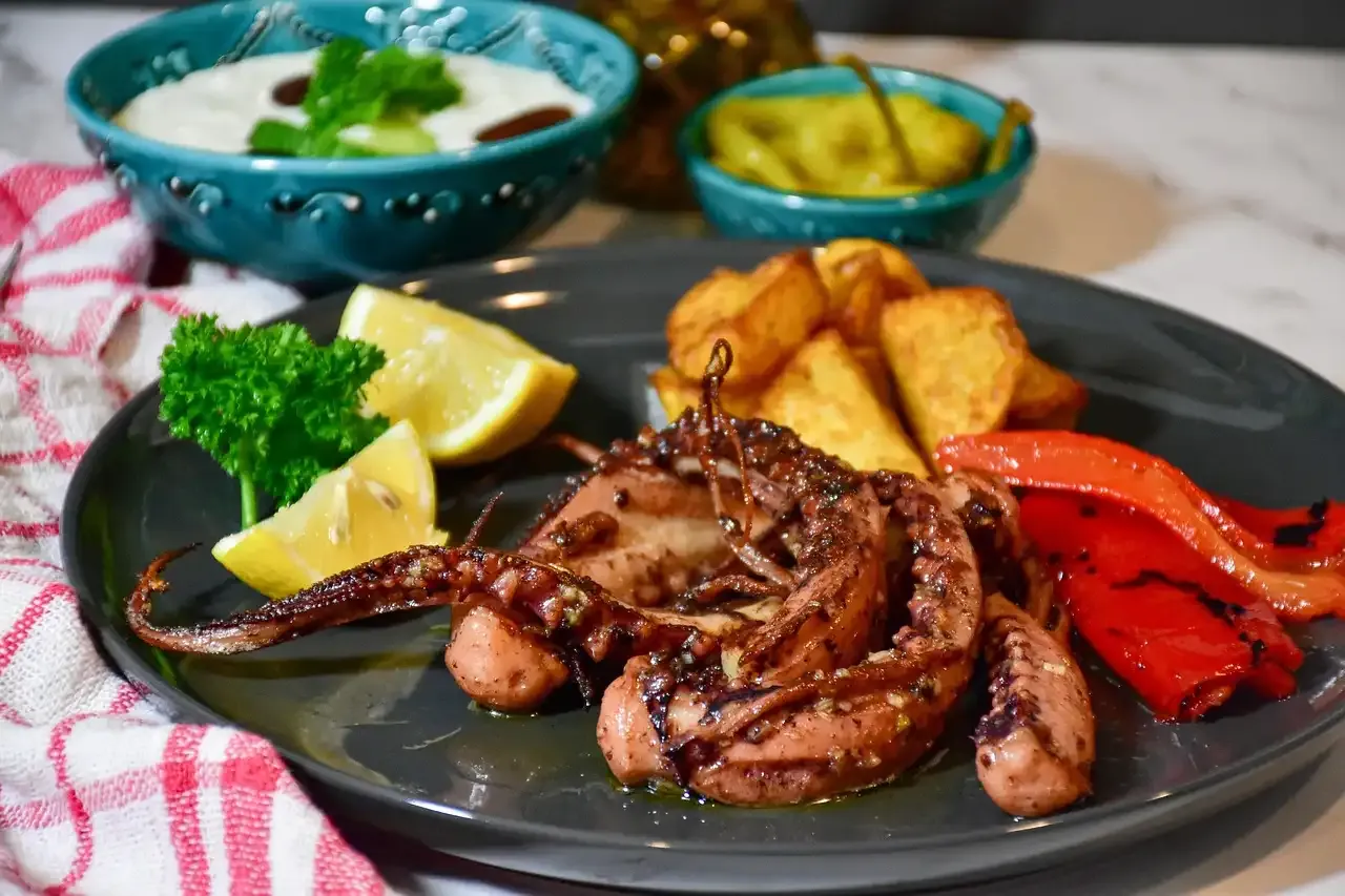 Octopus dish