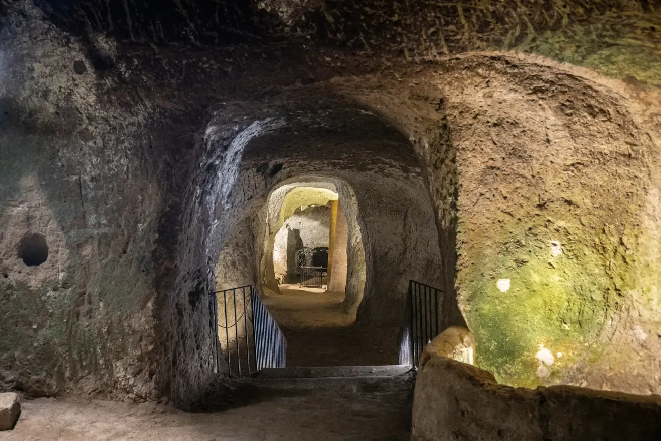 Tuff-cut tunnels of Orvieto Underground, Umbria