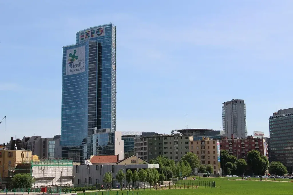 Palazzo Lombardia of Milan