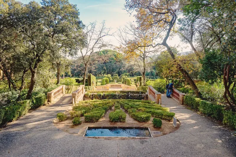 Parc del Laberint d'Horta gardens in Barcelona