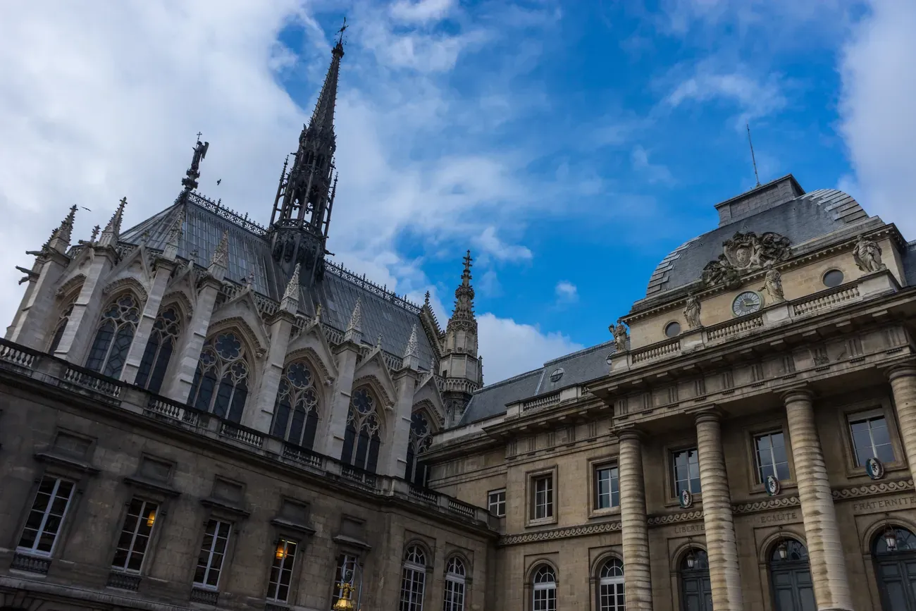 The Sainte-Chapelle in Paris