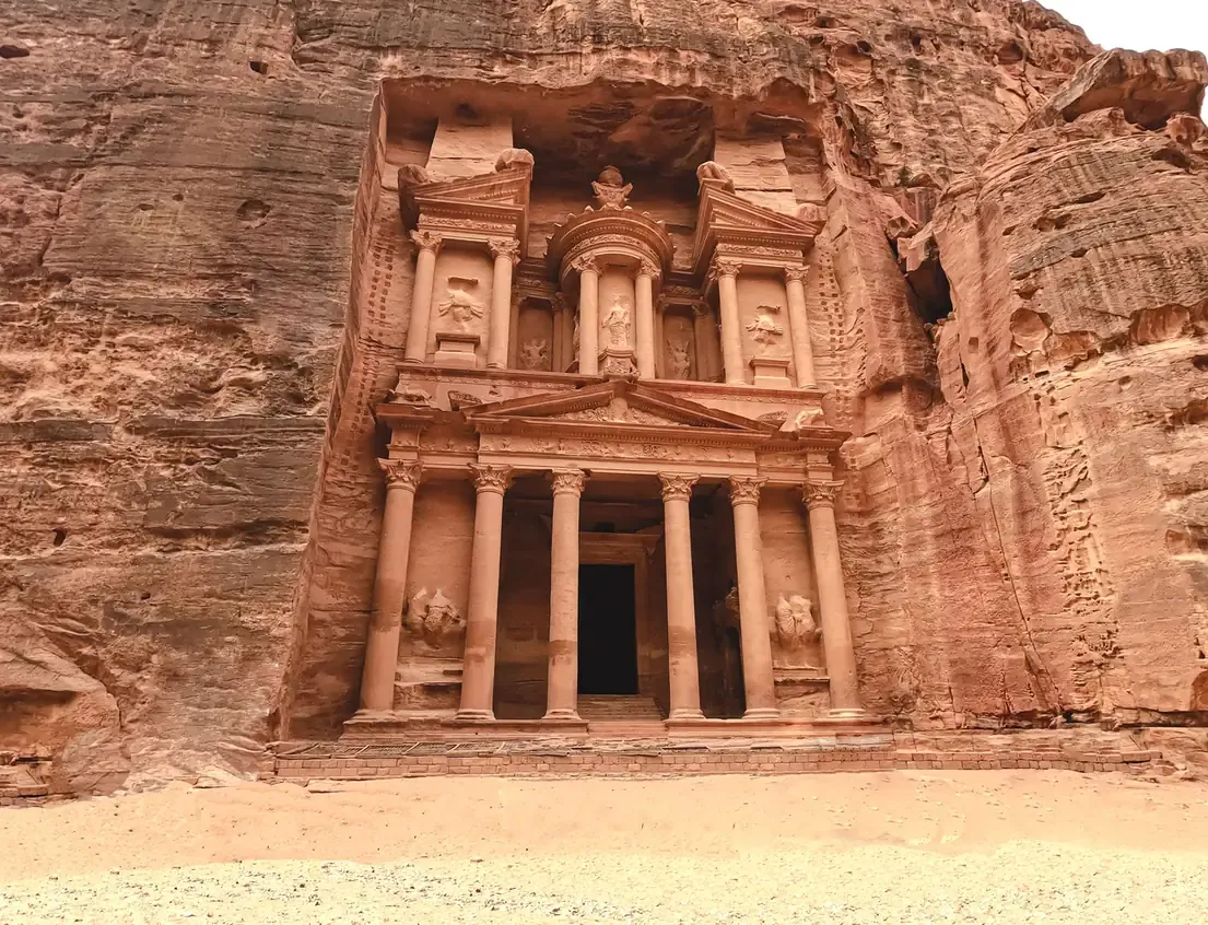 Al-Khazneh, the Treasury of Petra, Jordan