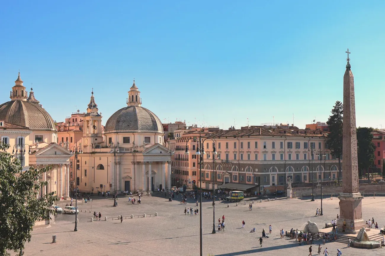 Piazza del Popolo in Rome