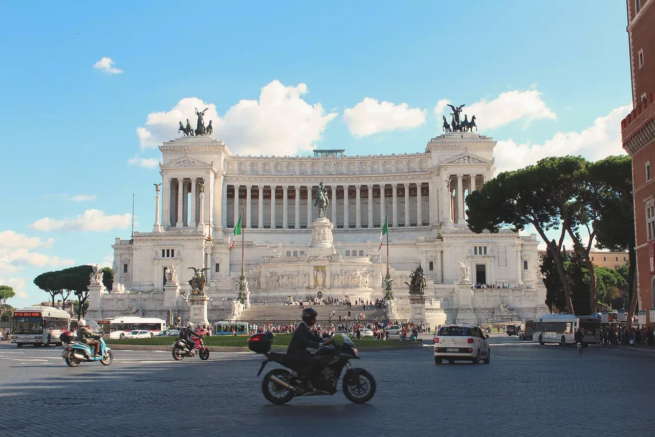 Piazza Venezia in Rome
