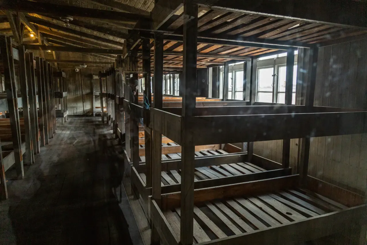 Prisoner Barracks of the Sachsenhausen Concentration Camp