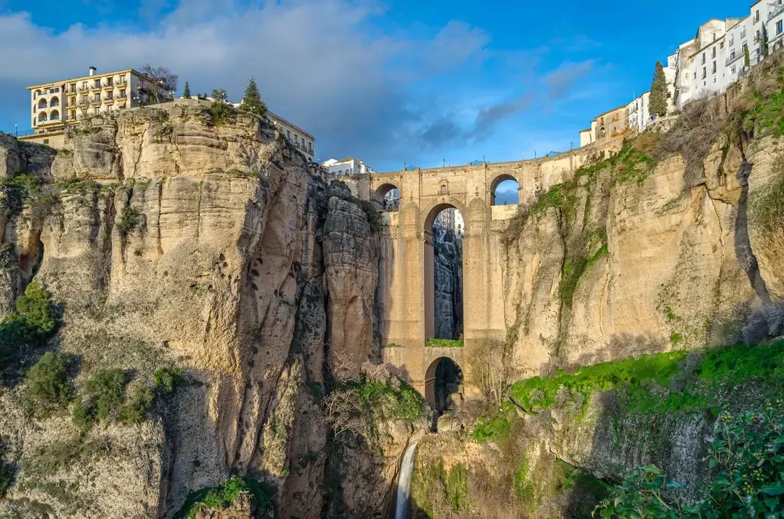 The Puente Nuevo bridge spanning the El Tajo gorge in Ronda