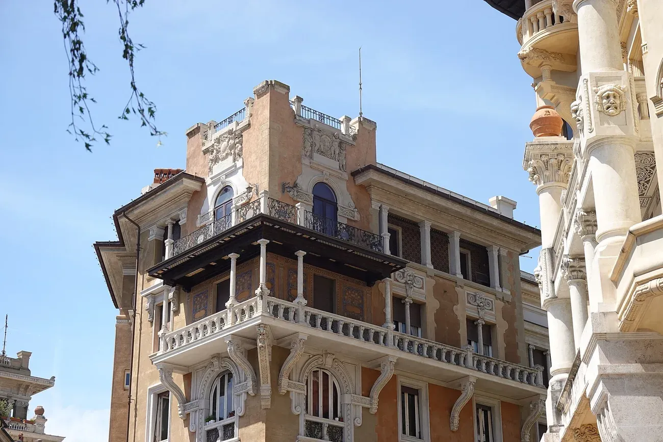 Quartiere Coppede in Rome