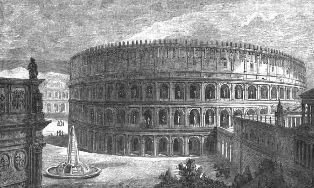 The Roman Colosseum in 1879