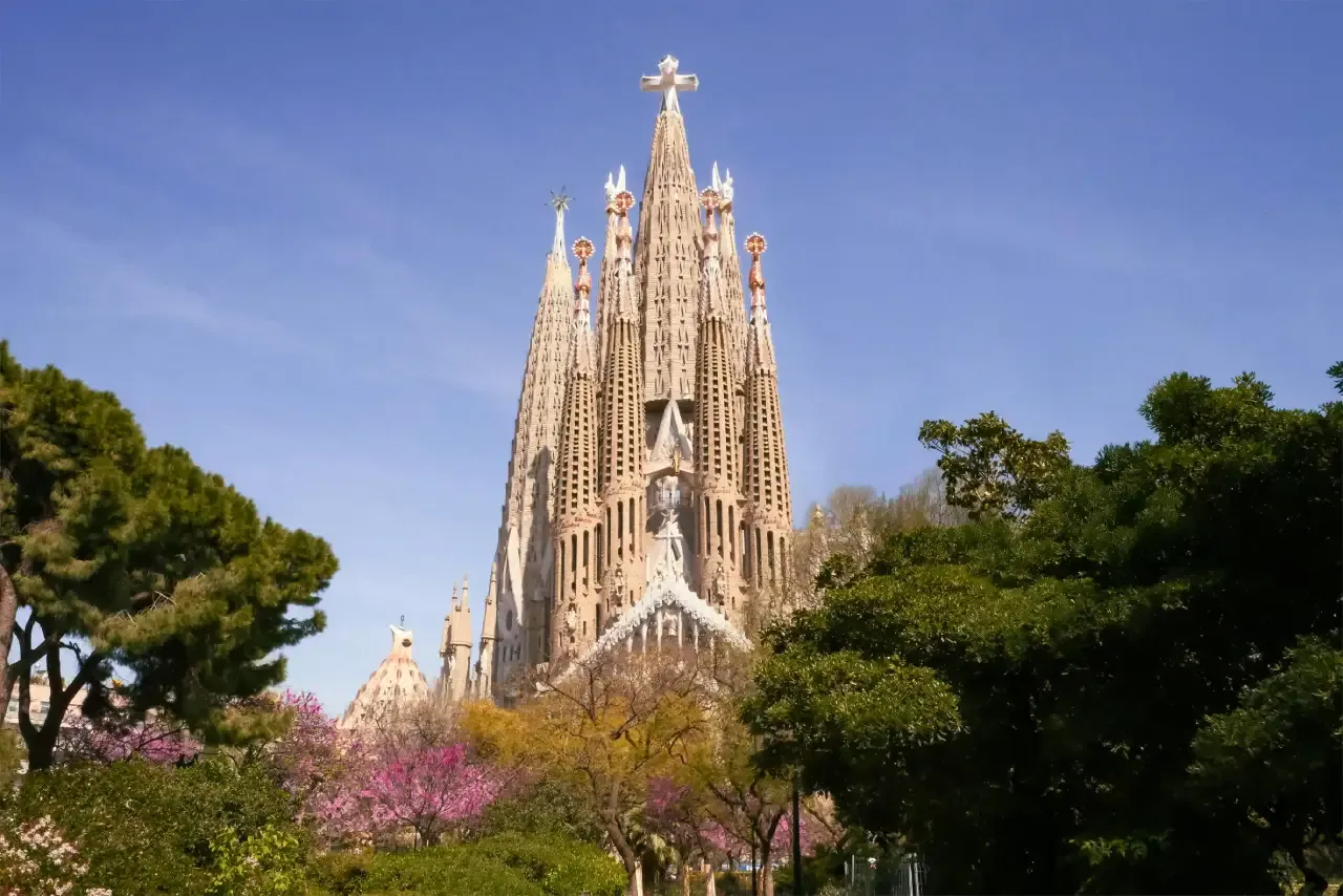 The Sagrada Familia cross