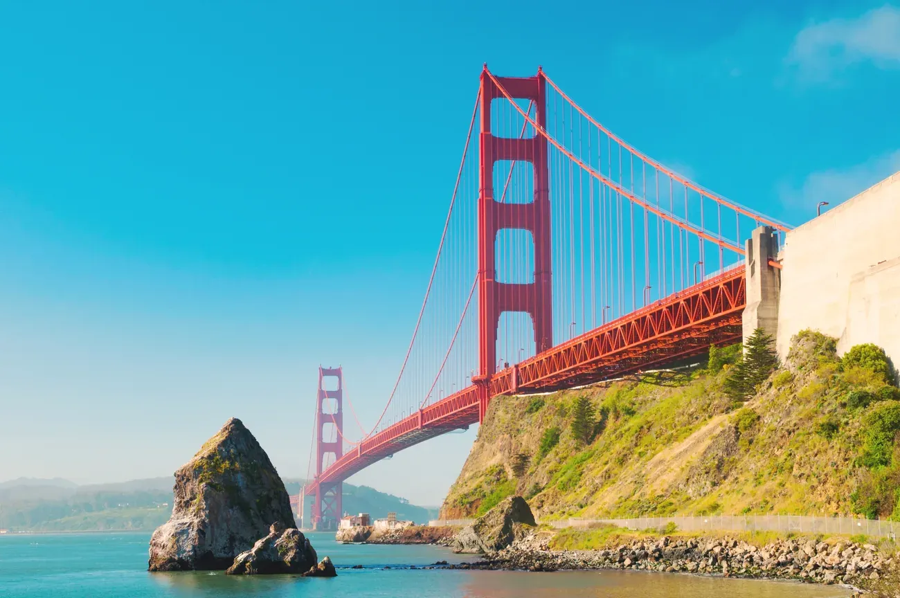 The Golden Gate Bridge, San Francisco