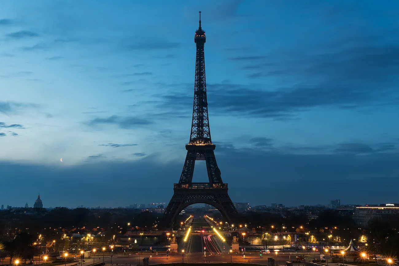 eiffel tower in paris france