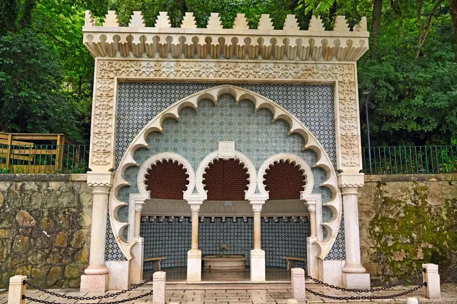 The Neo-Moorish Fonte Mourisca (Moorish Fountain), Sintra