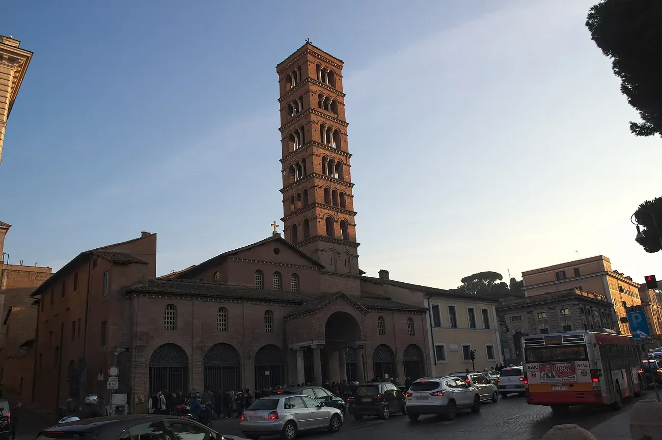 Santa Maria in Cosmedin church in Rome