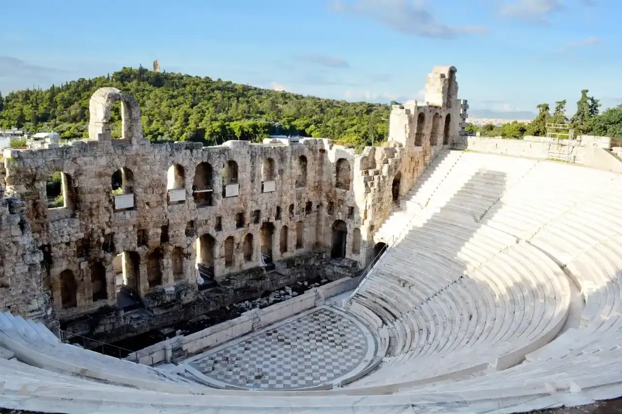 Stage of the Odeon of Herodes Atticus
