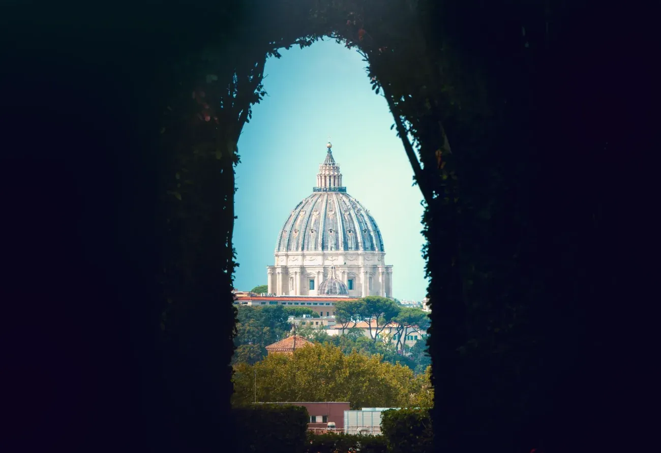 The Aventine Keyhole in Rome