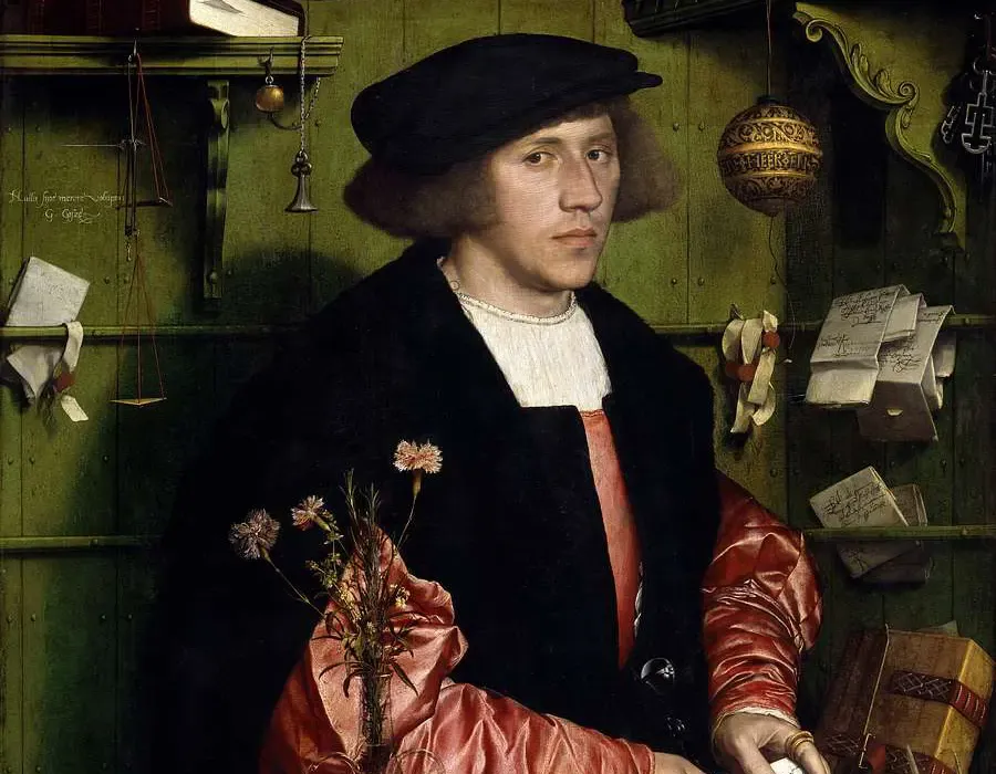 "The Merchant Georg Gisze" by Hans Holbein