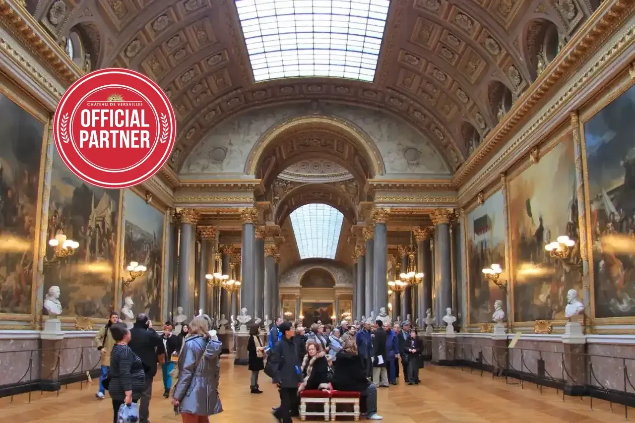 Ticket to the Versailles Guided Tour from an official partner