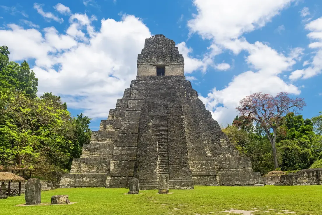 Temple of the Great Jaguar pyramid at Tikal
