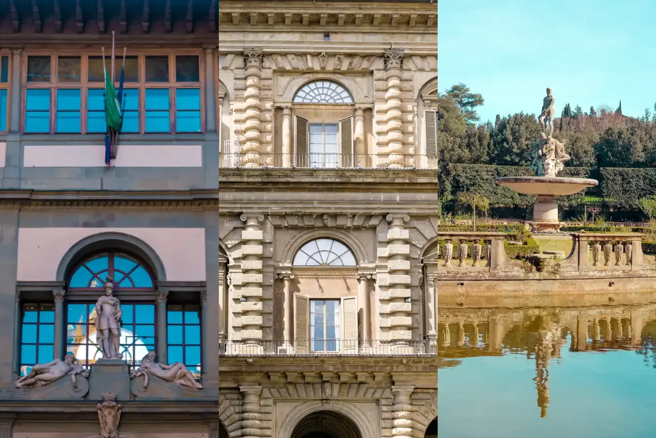 Uffizi Gallery, Pitti Palace, and Boboli Gardens