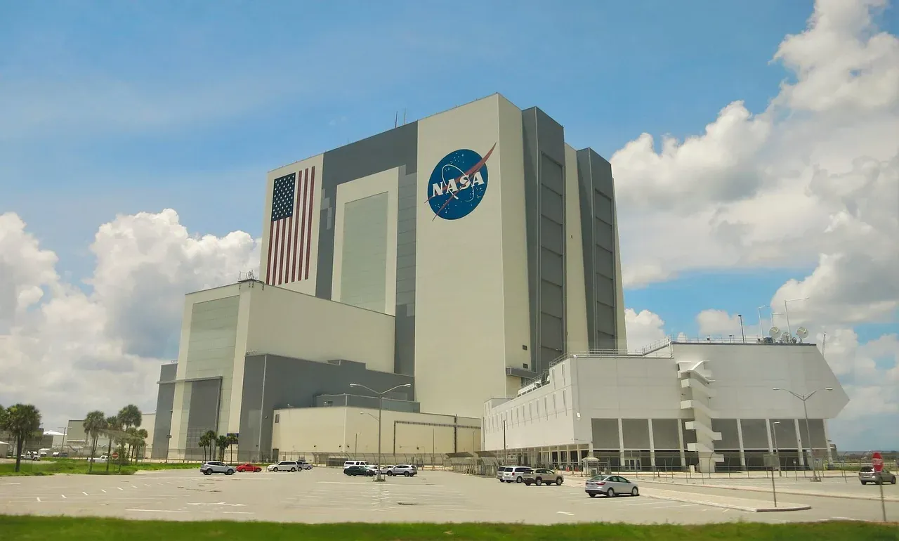 The Vehicle Assembly Building at the Kennedy Space Center in Florida
