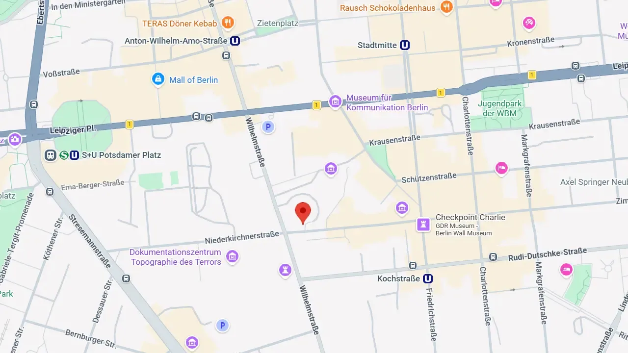 Location of the Welt Balloon