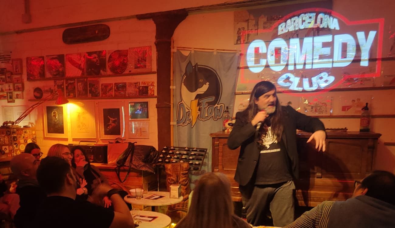 Monólogos con Flow en el Born at Barcelona Comedy Club