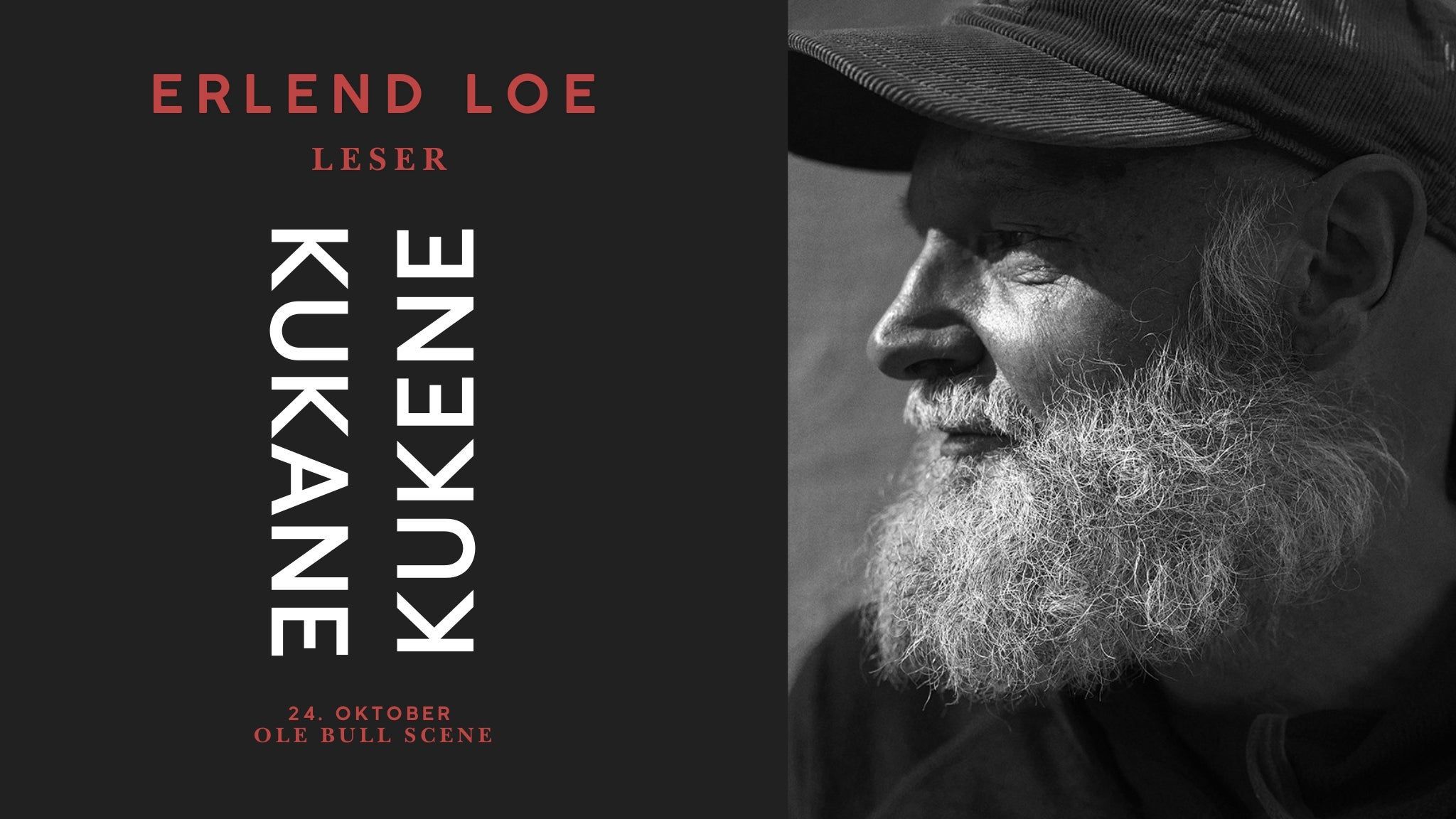 Erlend Loe leser Kukene/Kukane at Lille Ole Bull