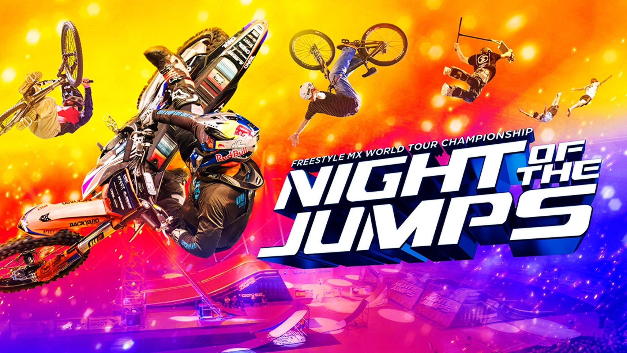 NIGHT of the JUMPs freestyle MX championship at Uber Arena