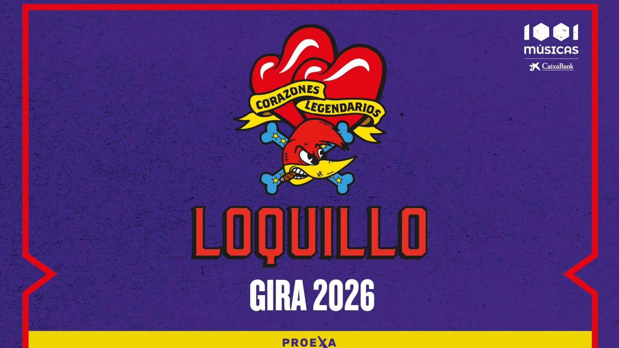 1001 Músicas - CaixaBank: Loquillo at Palacio de los Deportes
