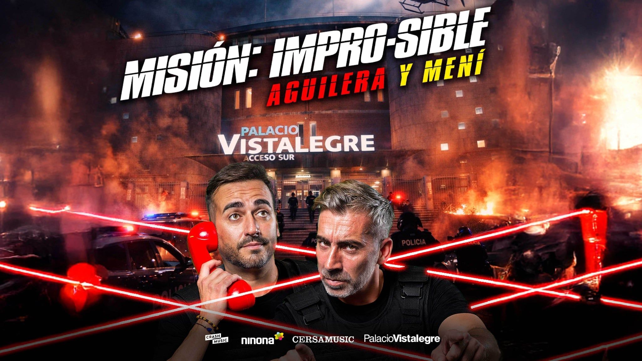 Aguilera y Meni at Palacio Vistalegre