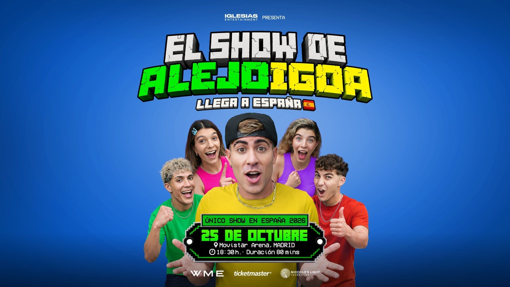El show de Alejo Igoa at Movistar Arena
